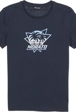 Antony Morato T-shirt donkerblauw palmboom logo  lichtbl