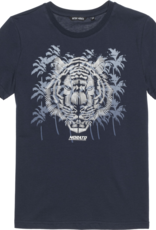 Antony Morato T-shirt donkerblauw print leeuw