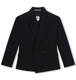 Boss blazer klassiek donkerblauw