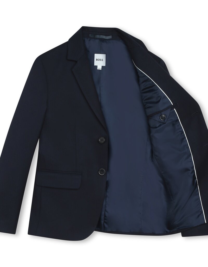 Boss kostuum donkerblauw broek met blazer