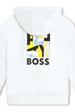 Boss sweater kap wit print