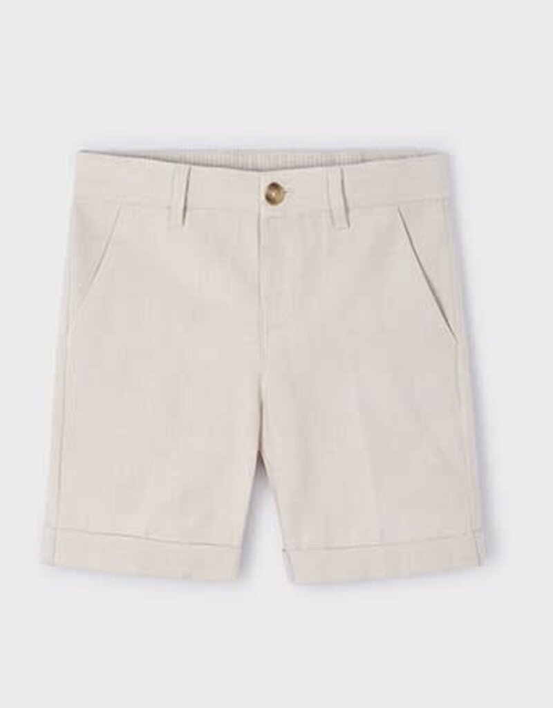 Mayoral short zand/raffiakleur