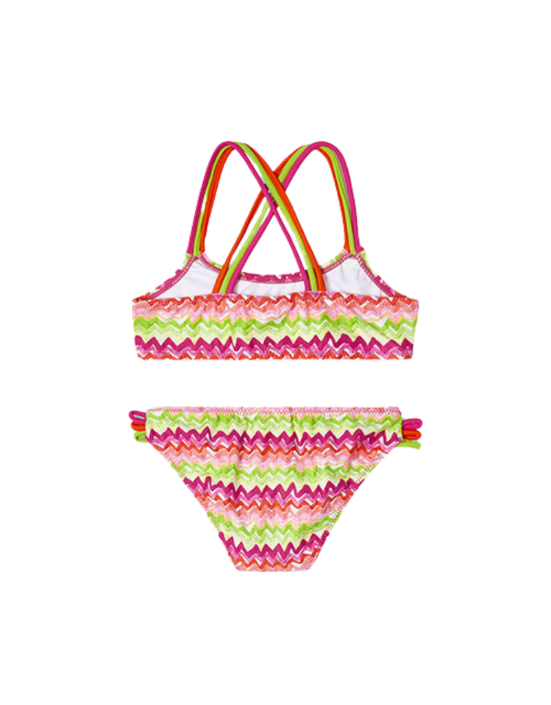 Mayoral bikini print groen fuchsia oranje