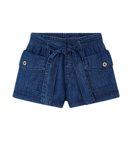 Mayoral short A jeansblauw