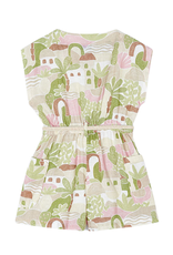 Mayoral jumpsuit print groen roze