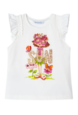 Mayoral top wit print meisje sun