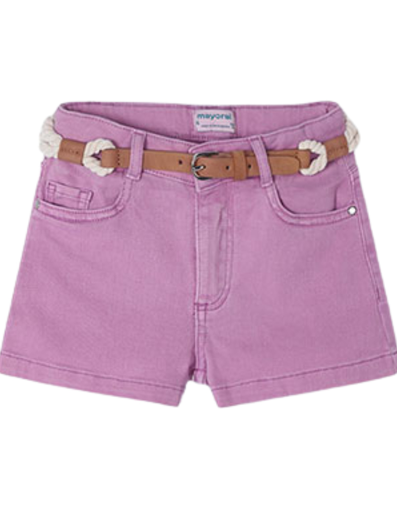 Mayoral short jeans paars