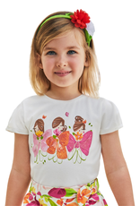 Mayoral T-shirt wit print meisjes