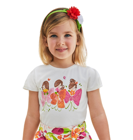 Mayoral T-shirt wit print meisjes