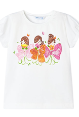 Mayoral T-shirt wit print meisjes