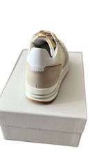 Rtb/Hoops sneakers hogere zool creme beige goud tinten