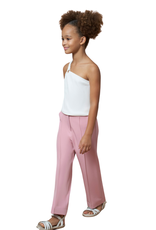 Mayoral broek nude crepe pant