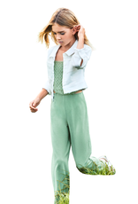 Mayoral jumpsuit mint groen zonder mouw