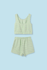 Mayoral set short top mint