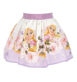 Monnalisa mooie rok met bloemenprint en rapunzel