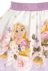 Monnalisa mooie rok met bloemenprint en rapunzel