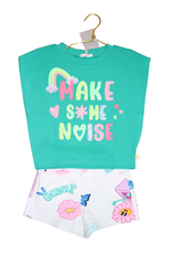 Billieblush T-shirt watergroen shake some noice