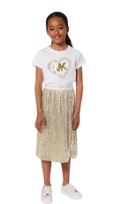 Michael Kors T-shirt korte mouw off white logo