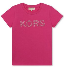 Michael Kors T-shirt fuchsia logo