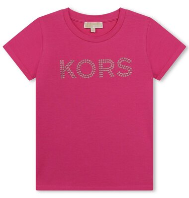 Michael Kors T-shirt fuchsia logo