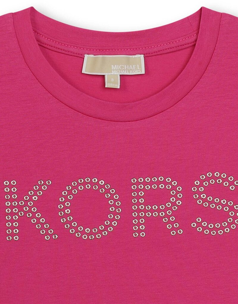 Michael Kors T-shirt fuchsia logo