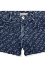 Michael Kors short jeans print logo