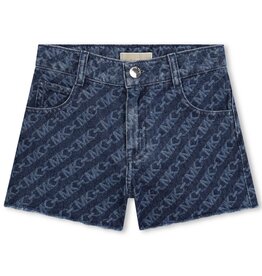 Michael Kors short jeans print logo