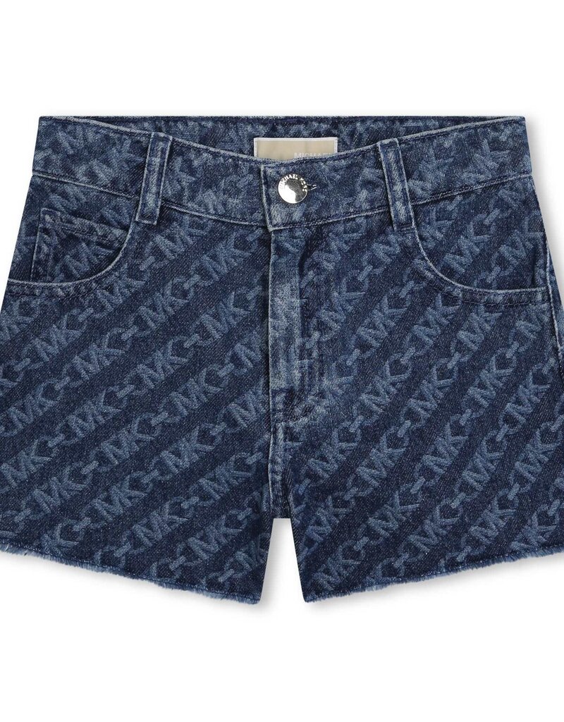 Michael Kors short jeans print logo