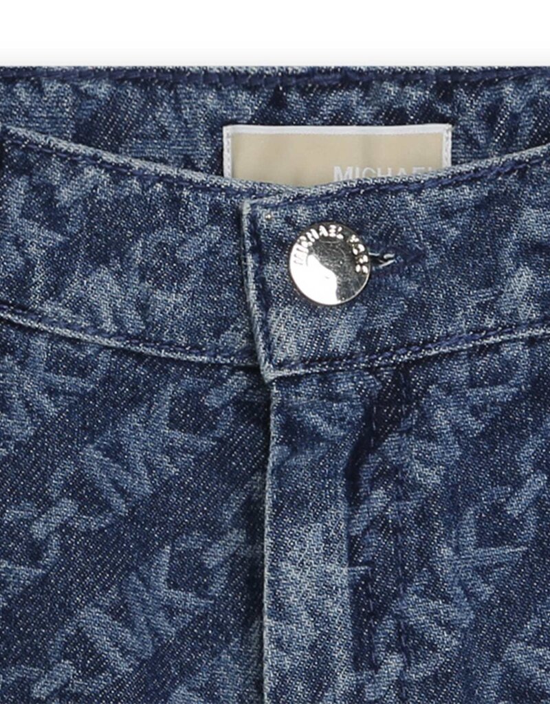 Michael Kors short jeans print logo