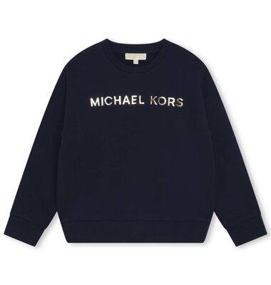 Michael Kors sweater donkerblauw logo