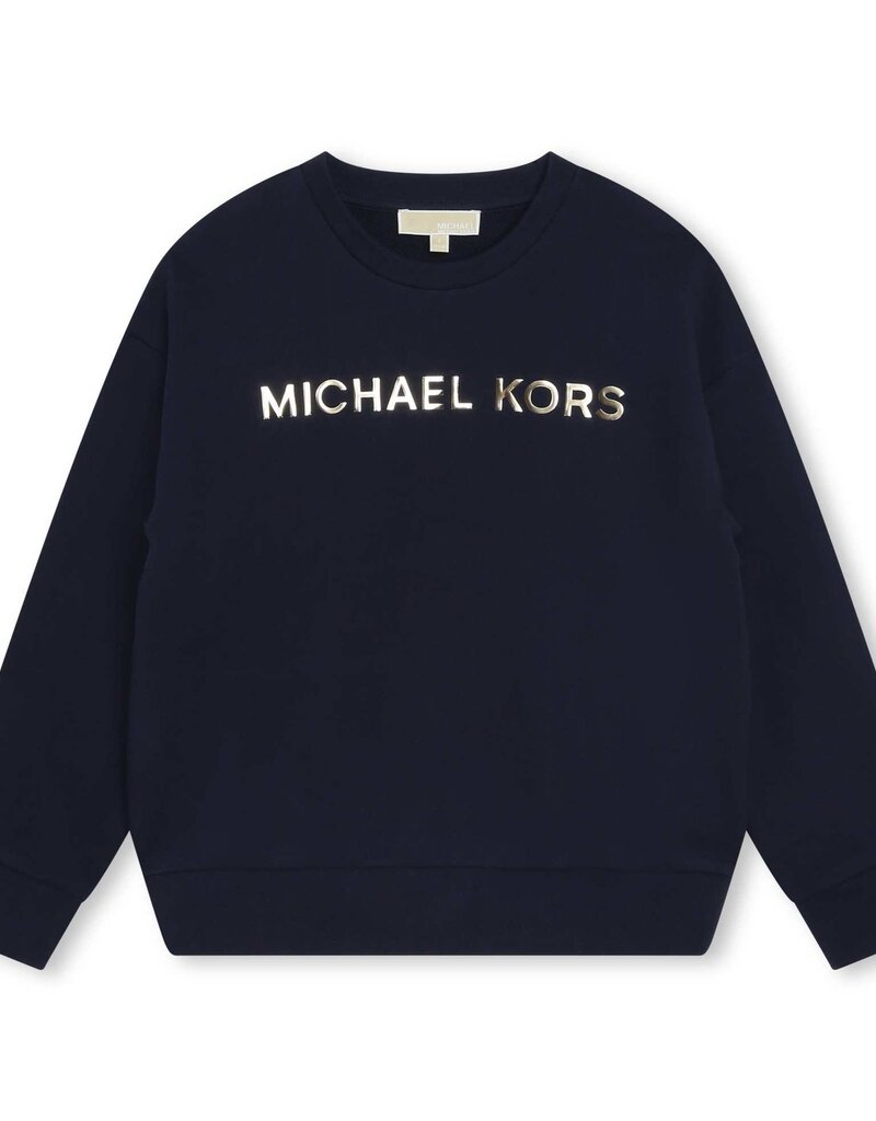 Michael Kors sweater donkerblauw logo