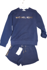 Michael Kors sweater donkerblauw logo