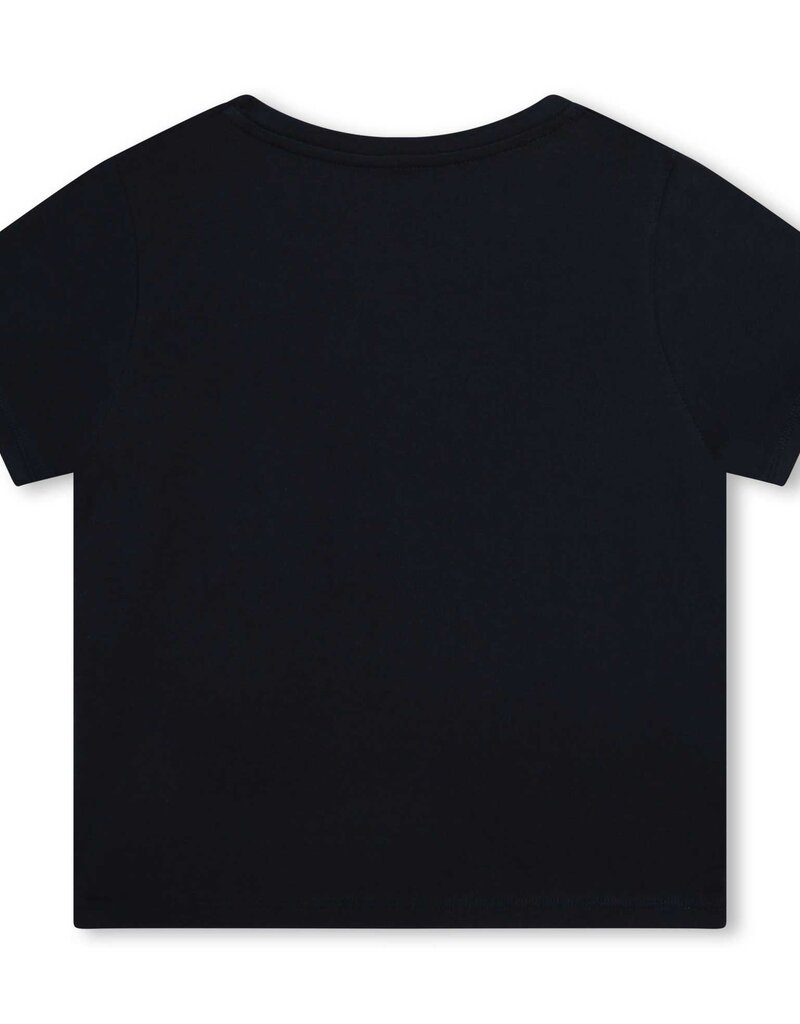 Michael Kors T-shirt korte mouw donkerblauw logo