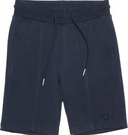 Antony Morato sweatshort fleece donkerblauw logo