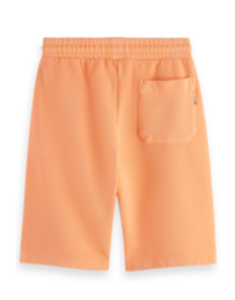 Scotch&Soda short sweat neon oranje