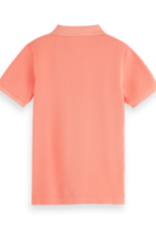 Scotch&Soda polo neon oranje