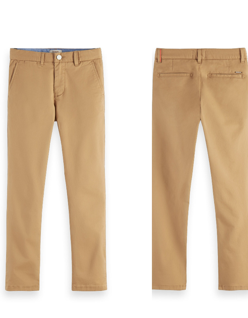 Scotch&Soda broek chino beige sand