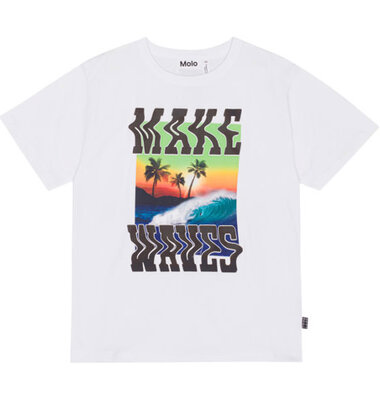 Molo T-shirt wit make waves