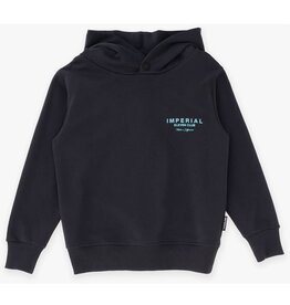 Imperial Hoodie lava zwart eleven club aqua