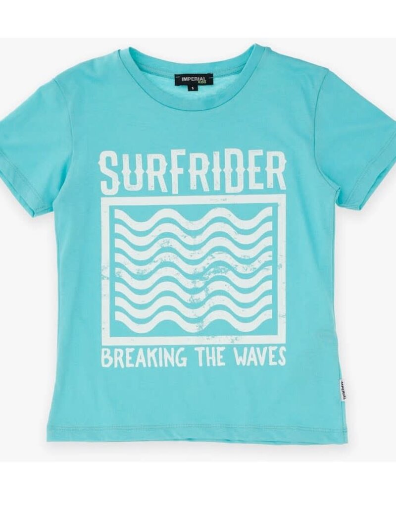 Imperial T-shirt aqua surfrider