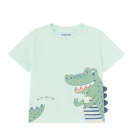 Mayoral T-shirt lime krokodil