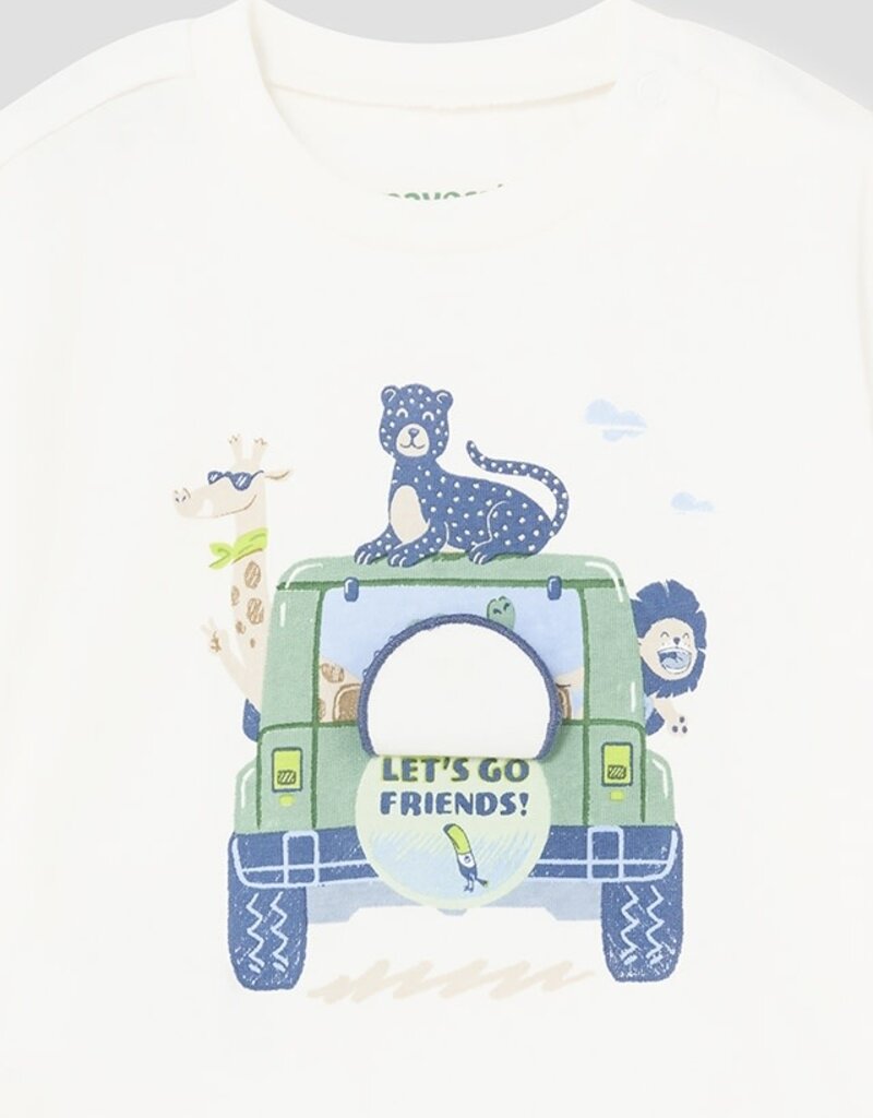Mayoral T-shirt wit jeep print