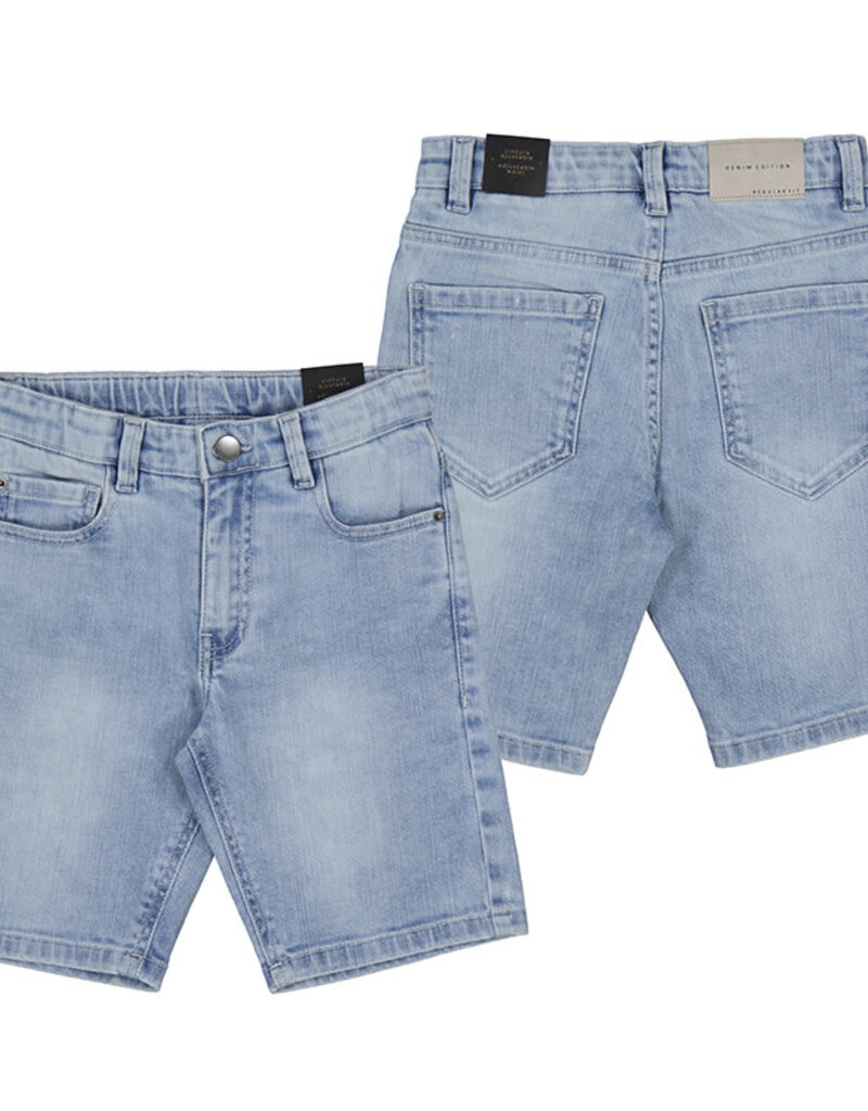 Mayoral short jeans basic light denim