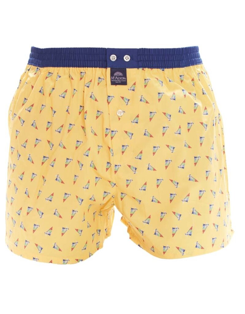 Mc Alson boxershort Windsurfing yellow