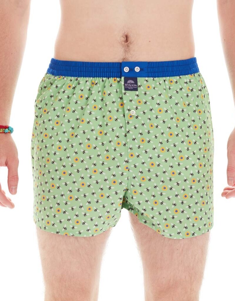 Mc Alson boxershort Bees green