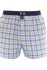 Mc Alson boxershort Checkered multicolour blue