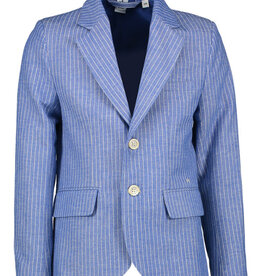 Dlux blazer streep beige blauw Bono