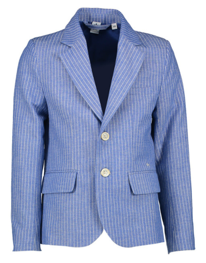 Dlux blazer streep beige blauw Bono