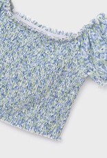 Mayoral croptop mint groen blauw