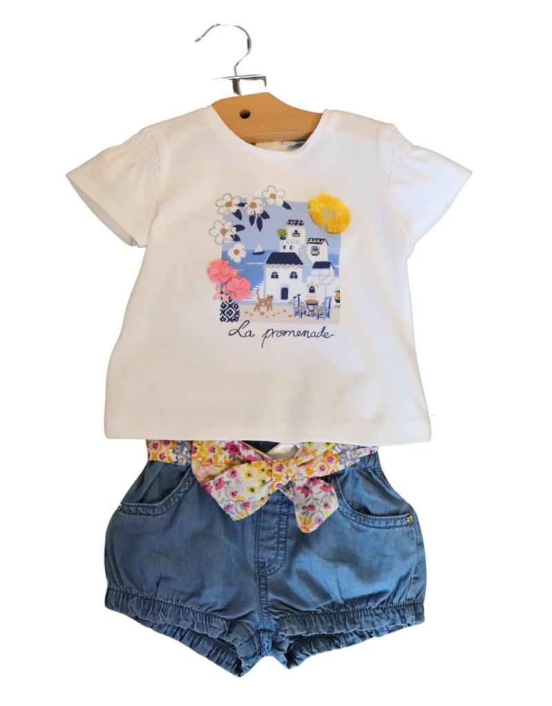 Mayoral T-shirt wit print le promenade